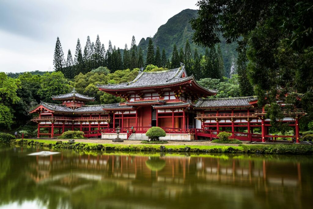 日本の伝統建築のイメージ（紹介施設の実写ではありません）