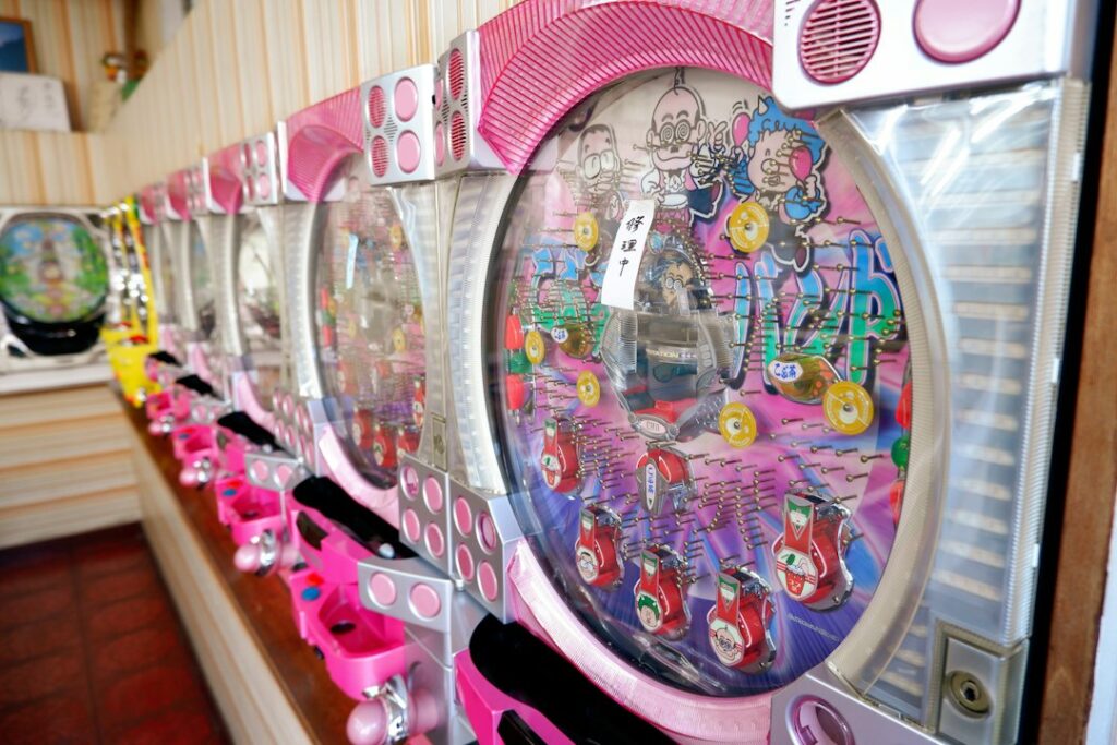 遊技機のイメージ（紹介施設の実写ではありません）